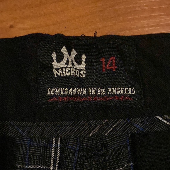 Micros Boys Plaid Shorts - Picture 4 of 5